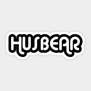 HUSBEAR Sticker